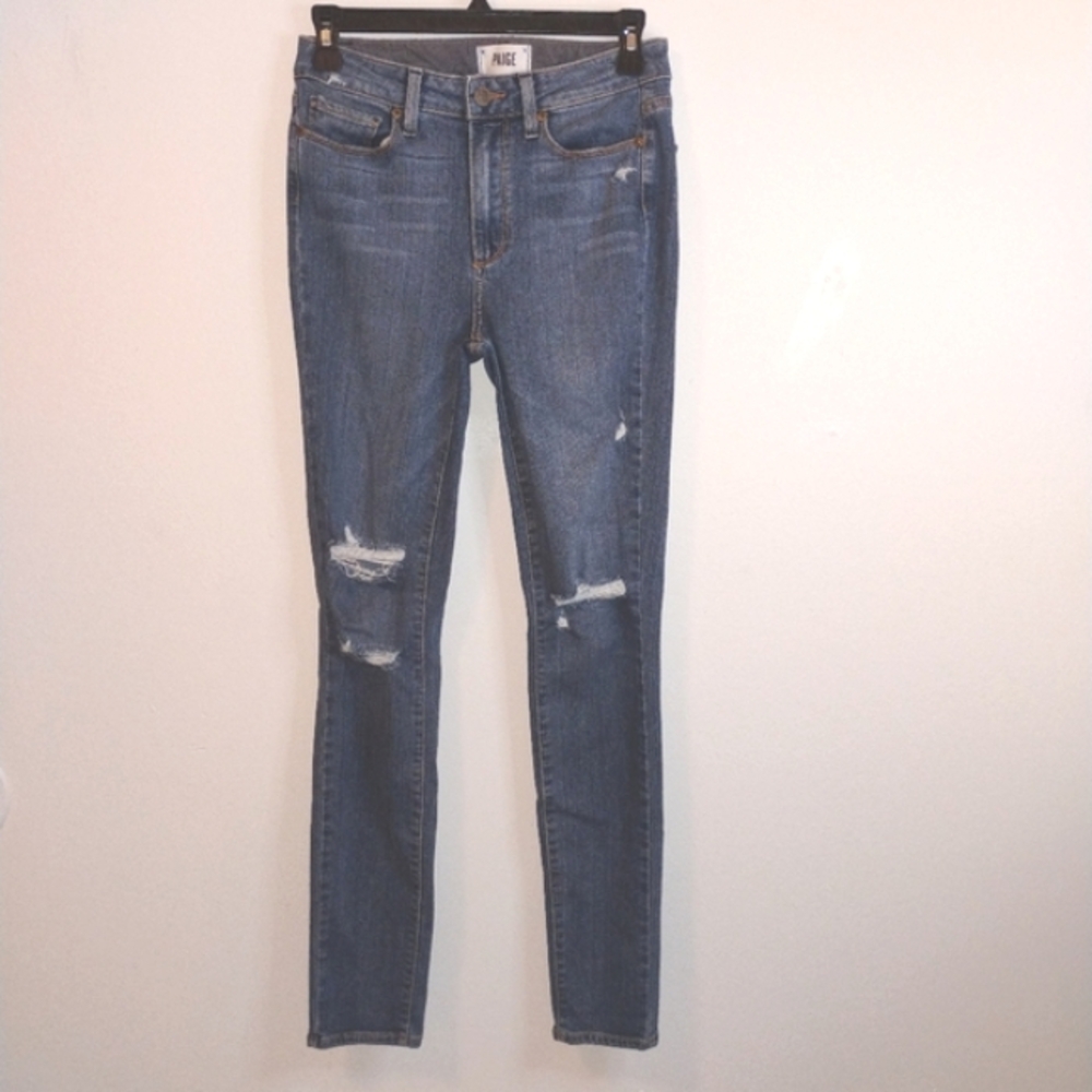 PAIGE Hoxton Ultra Skinny Jeans Soft And Stretch Women's Sz 27 Waist